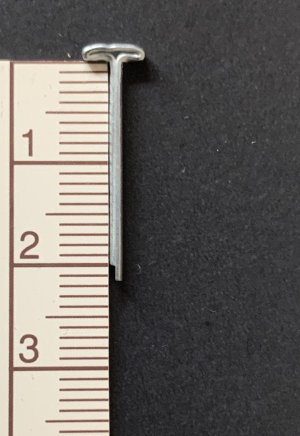 Splint / T-Splint 1,6 x 20  mm   /   5 Stück – Bild 2