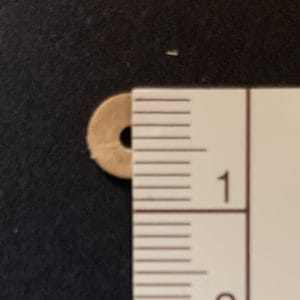 Scheibengelenk Hartpappe 7 mm   /   10 Stück