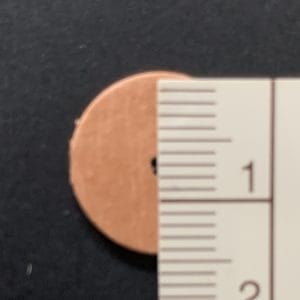 Scheibengelenk Hartpappe 15 mm   /   10 Stück