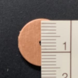 Scheibengelenk Hartpappe 15 mm   /   50 Stück