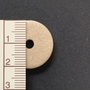 Scheibengelenk Hartpappe 20 mm   /   10 Stück