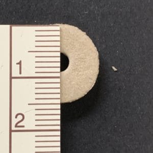 Scheibengelenk Hartpappe 15 mm   /   10 Stück