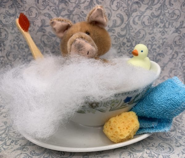 Bärino Schwein "Konrad" inkl. Zubehör – Bild 2