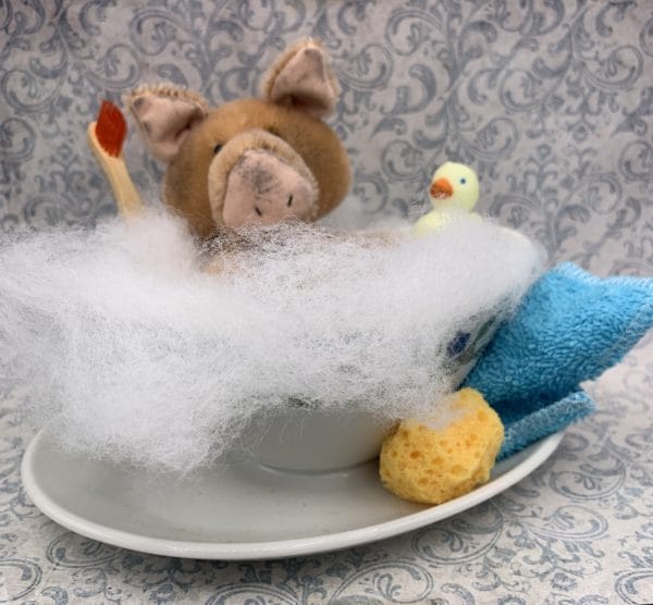 Bärino Schwein "Konrad" inkl. Zubehör – Bild 7