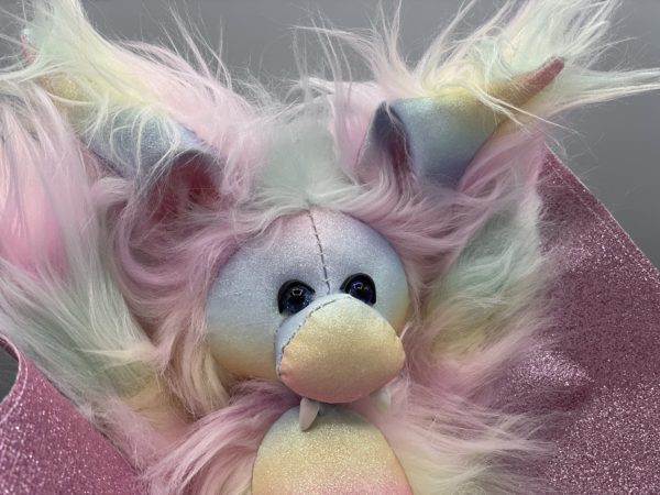 Bärino Fledermaus Asha 32 cm Künstlerbär – Bild 2