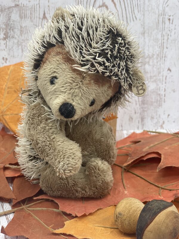 Bärino Igel Bodo 18 cm Künstlerbär – Bild 2