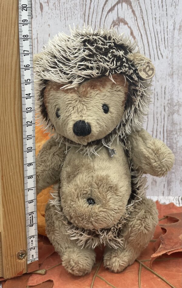 Bärino Igel Bodo 18 cm Künstlerbär – Bild 5