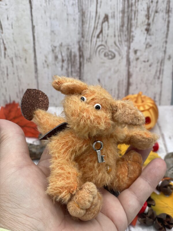 Bärino Drache Travis 10 cm Künstlerbär