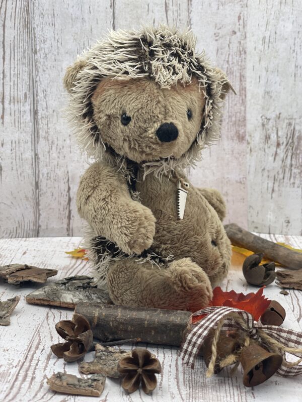 Bärino Igel Wilburg 18 cm Künstlerbär – Bild 4