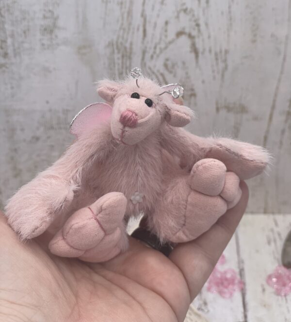 Bärino Schmetterlingbär Ava 9 cm Künstlerbär – Bild 3