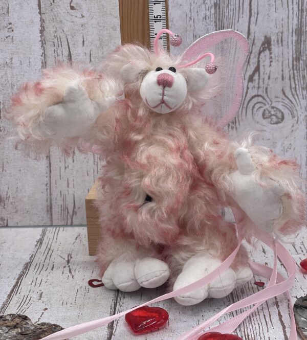 Bärino Schmetterlingbär Rosanna 13cm Künstlerbär – Bild 2
