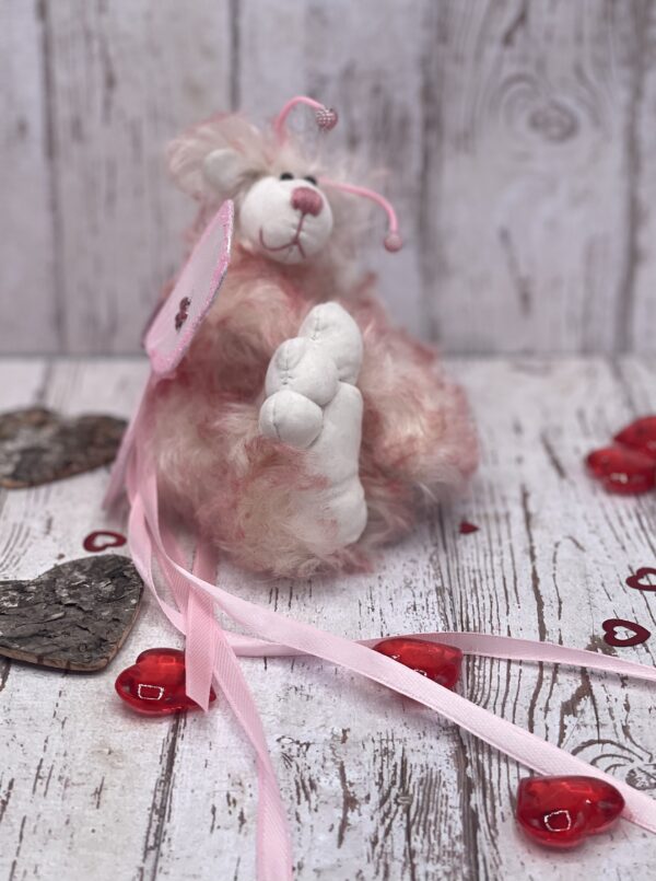 Bärino Schmetterlingbär Rosanna 13cm Künstlerbär – Bild 6