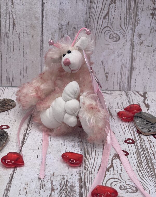 Bärino Schmetterlingbär Rosanna 13cm Künstlerbär – Bild 7