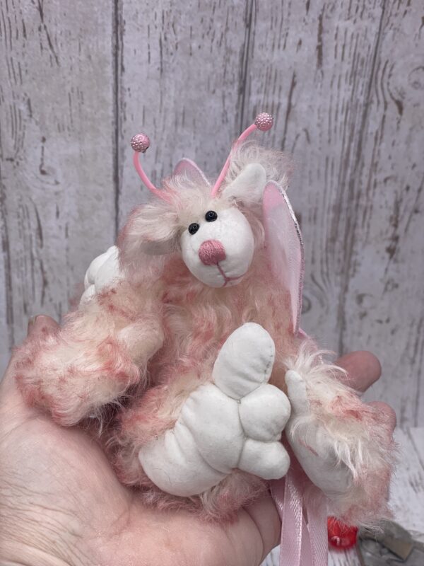 Bärino Schmetterlingbär Rosanna 13cm Künstlerbär – Bild 8