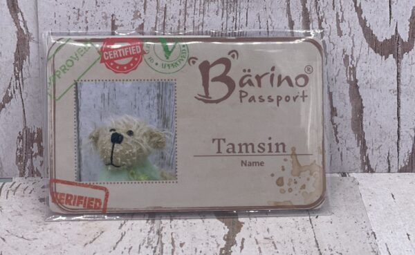 Bärino Bär Tamsin 9 cm Künstlerbär – Bild 9