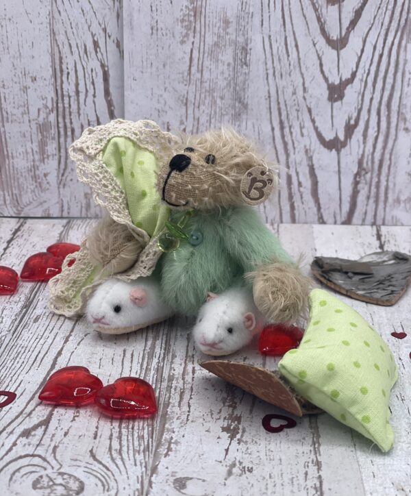 Bärino Bär Tamsin 9 cm Künstlerbär – Bild 7