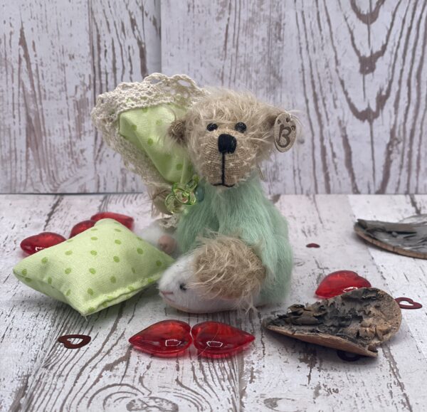 Bärino Bär Tamsin 9 cm Künstlerbär – Bild 6