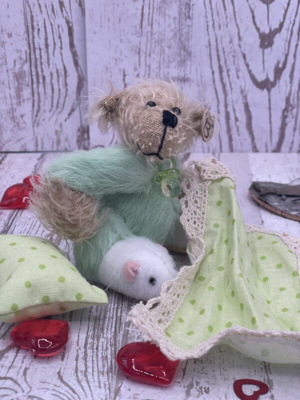 Bärino Bär Tamsin 9 cm Künstlerbär – Bild 4