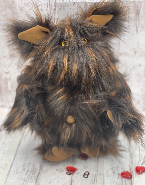 Bärino Drache Ancalagon 30 cm Künstlerbär – Bild 3