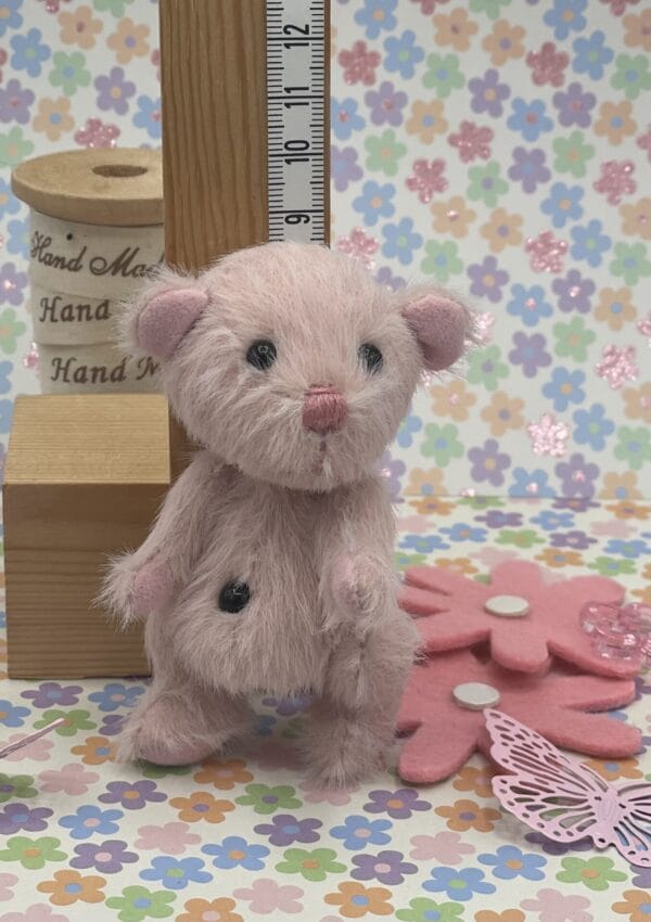 Bärino Bär Roswitha 9 cm Künstlerbär – Bild 4