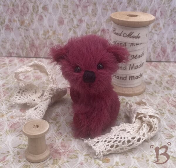 Bärino Bär Rubia 9 cm Künstlerbär – Bild 6