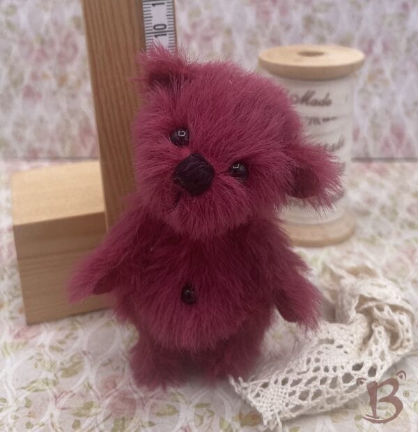 Bärino Bär Rubia 9 cm Künstlerbär – Bild 4