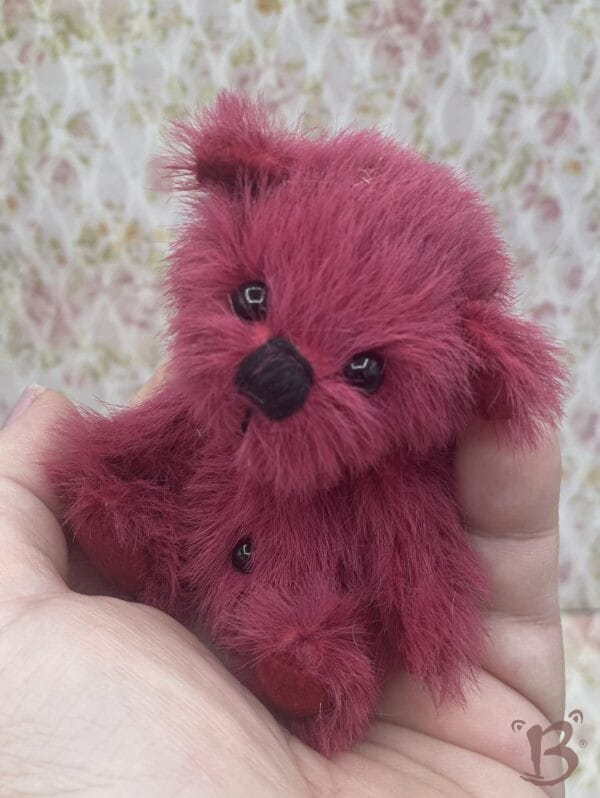 Bärino Bär Rubia 9 cm Künstlerbär – Bild 3