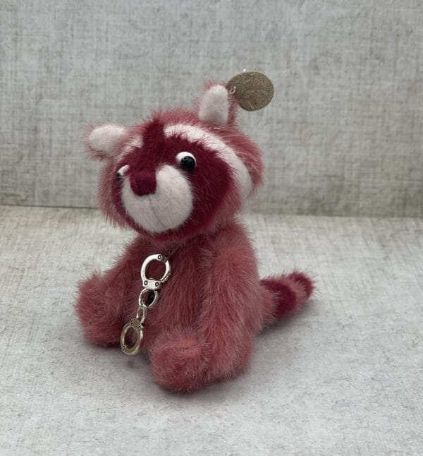 Bärino Waschbärdame Francesca. 10 cm Künstlerbär – Bild 7
