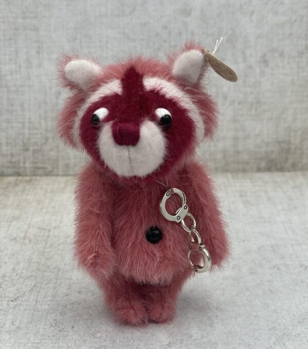 Bärino Waschbärdame Francesca. 10 cm Künstlerbär – Bild 2
