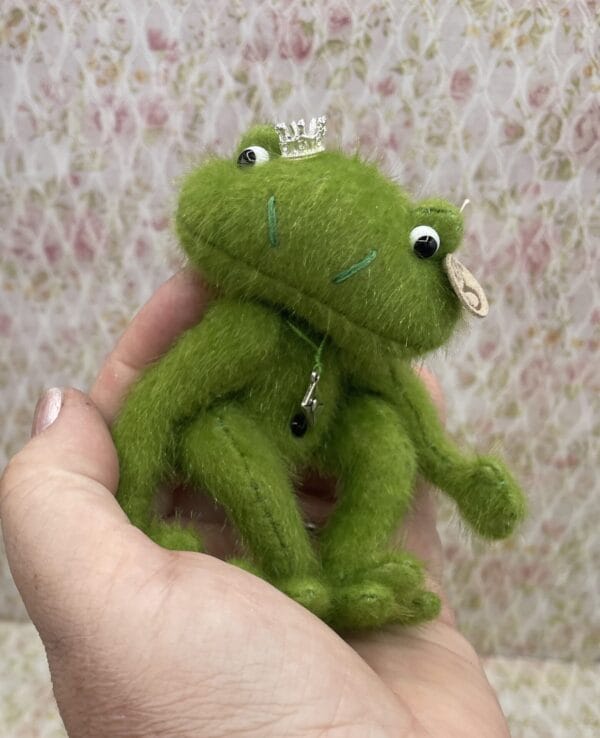 Bärino Frosch Louis 12 cm Künstlerbär