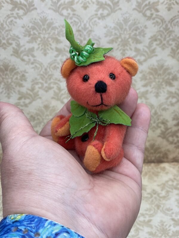 Bärino Bär Buck 9 cm Künstlerbär – Bild 4