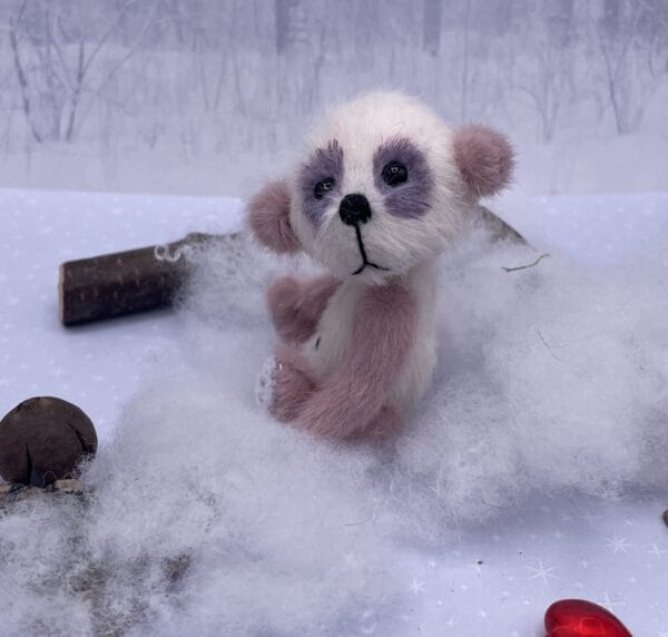 Bärino Bär Panda Lan 9 cm Künstlerbär – Bild 5