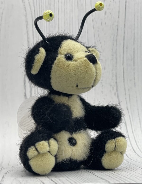 Bärino Biene Beebsy mit Honigtopf 9  cm Künstlerbär – Bild 2
