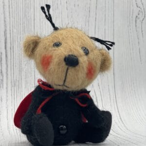 Bärino Marienkäfer Lucky 9  cm Künstlerbär