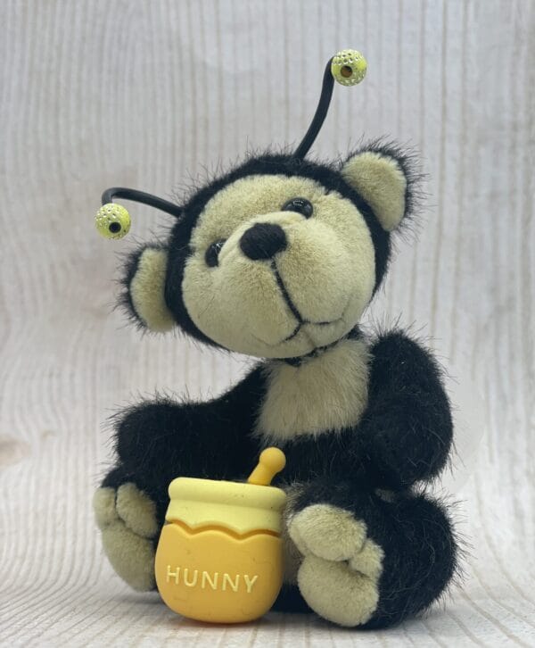 Bärino Biene Beebsy mit Honigtopf 9  cm Künstlerbär