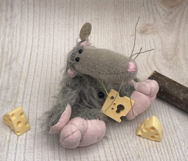 Bärino Ratte Devis 9 cm Künstlerbär