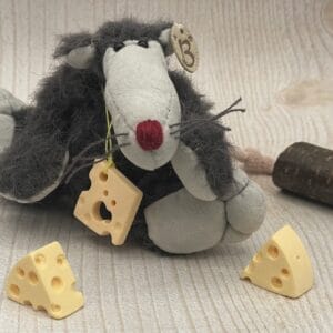 Bärino Ratte Gonzo 9 cm Künstlerbär