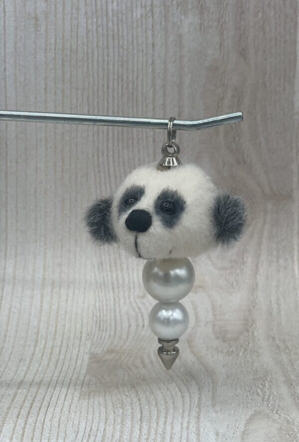 Bärino  Taschenbaumler Panda 10  cm Künstlerbär – Bild 3