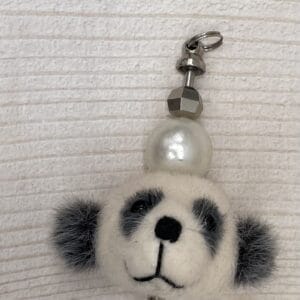 Bärino  Taschenbaumler Panda 10  cm Künstlerbär