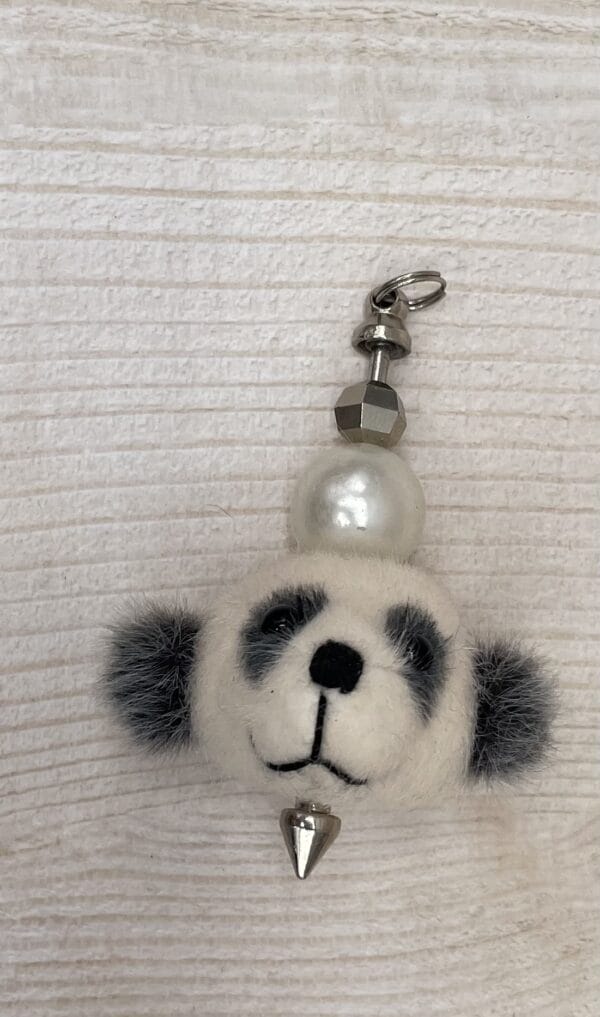 Bärino  Taschenbaumler Panda 10  cm Künstlerbär – Bild 2