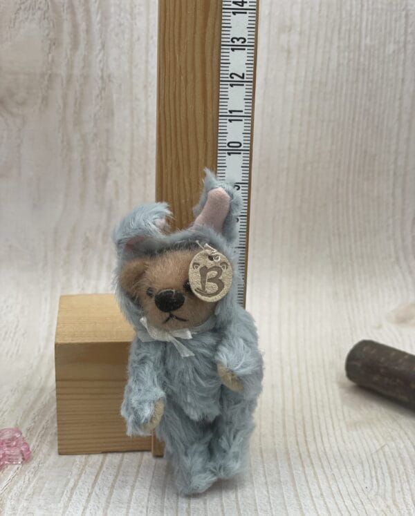 Bärino  Hasenbär 7  cm Künstlerbär – Bild 2