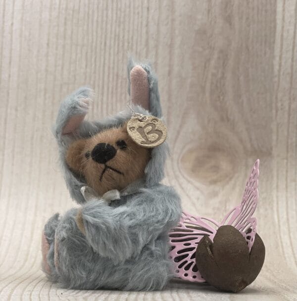 Bärino  Hasenbär 7  cm Künstlerbär – Bild 5