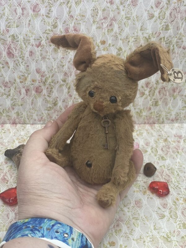 Bärino  Hase Henry 16  cm Künstlerbär – Bild 6