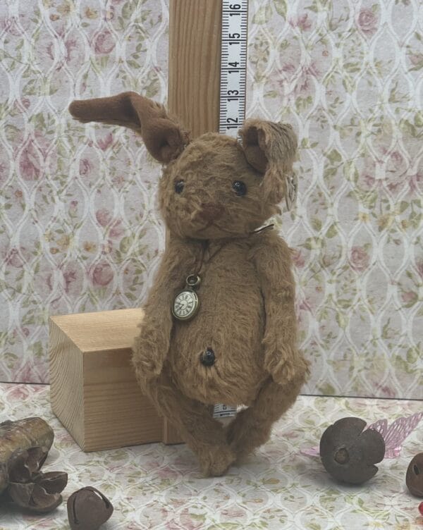 Bärino  Hase Albert 12  cm Künstlerbär – Bild 2