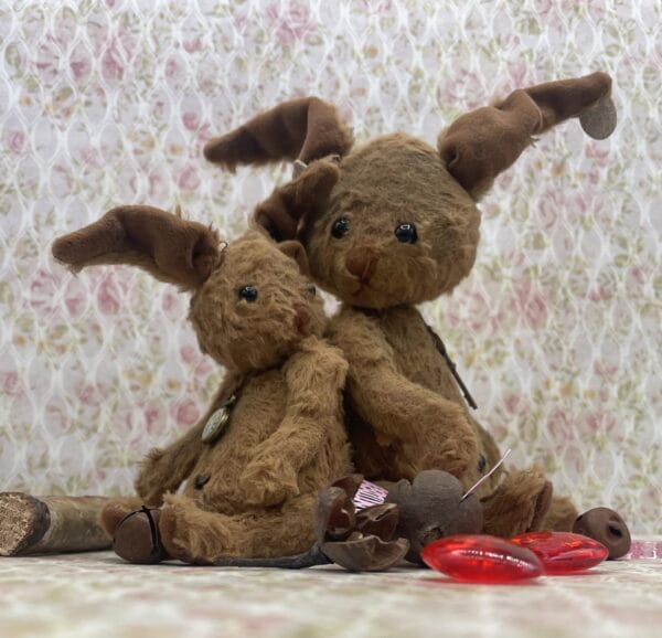 Bärino  Hase Albert 12  cm Künstlerbär – Bild 10