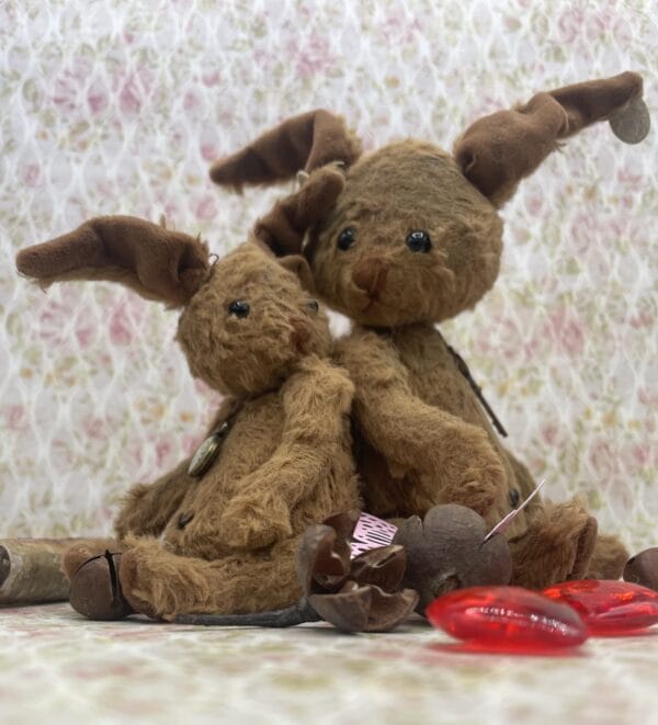 Bärino  Hase Albert 12  cm Künstlerbär – Bild 12