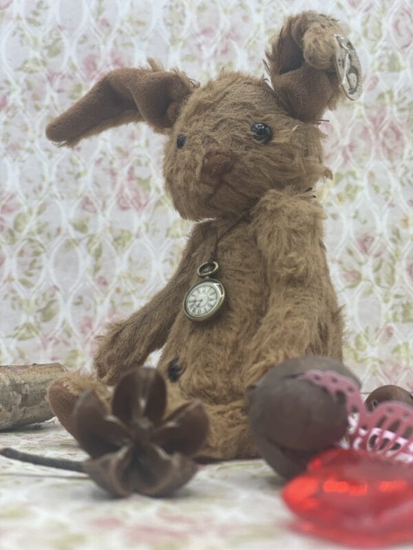 Bärino  Hase Albert 12  cm Künstlerbär – Bild 3