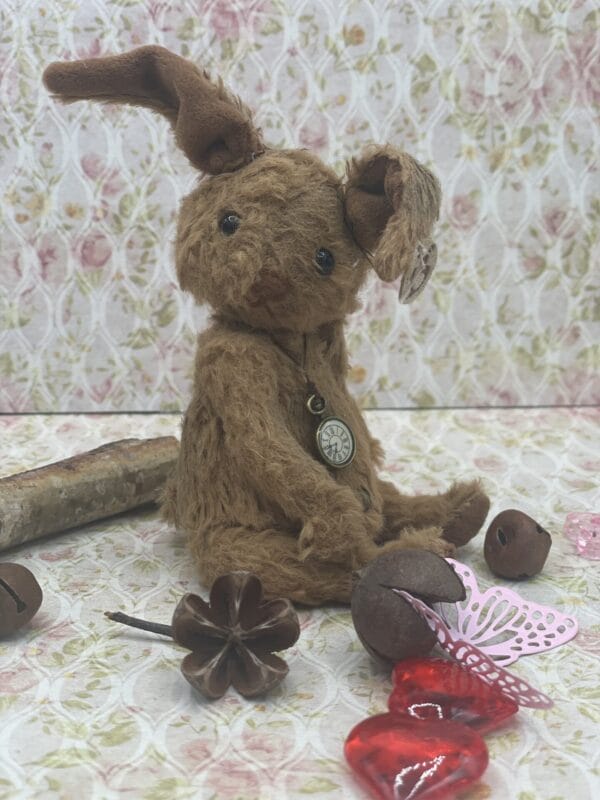 Bärino  Hase Albert 12  cm Künstlerbär – Bild 6