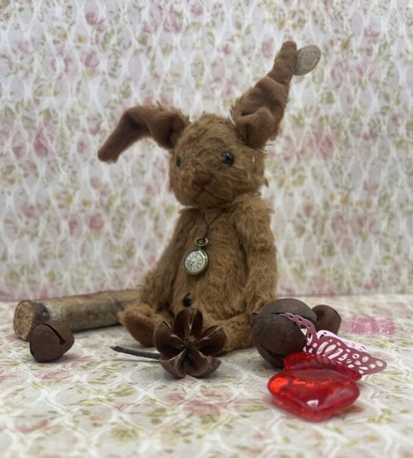 Bärino  Hase Albert 12  cm Künstlerbär – Bild 8