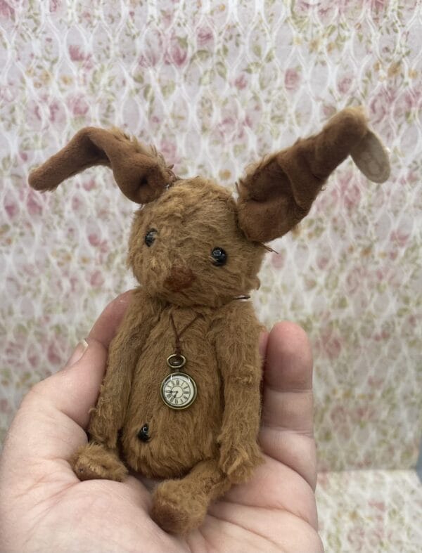 Bärino  Hase Albert 12  cm Künstlerbär – Bild 9